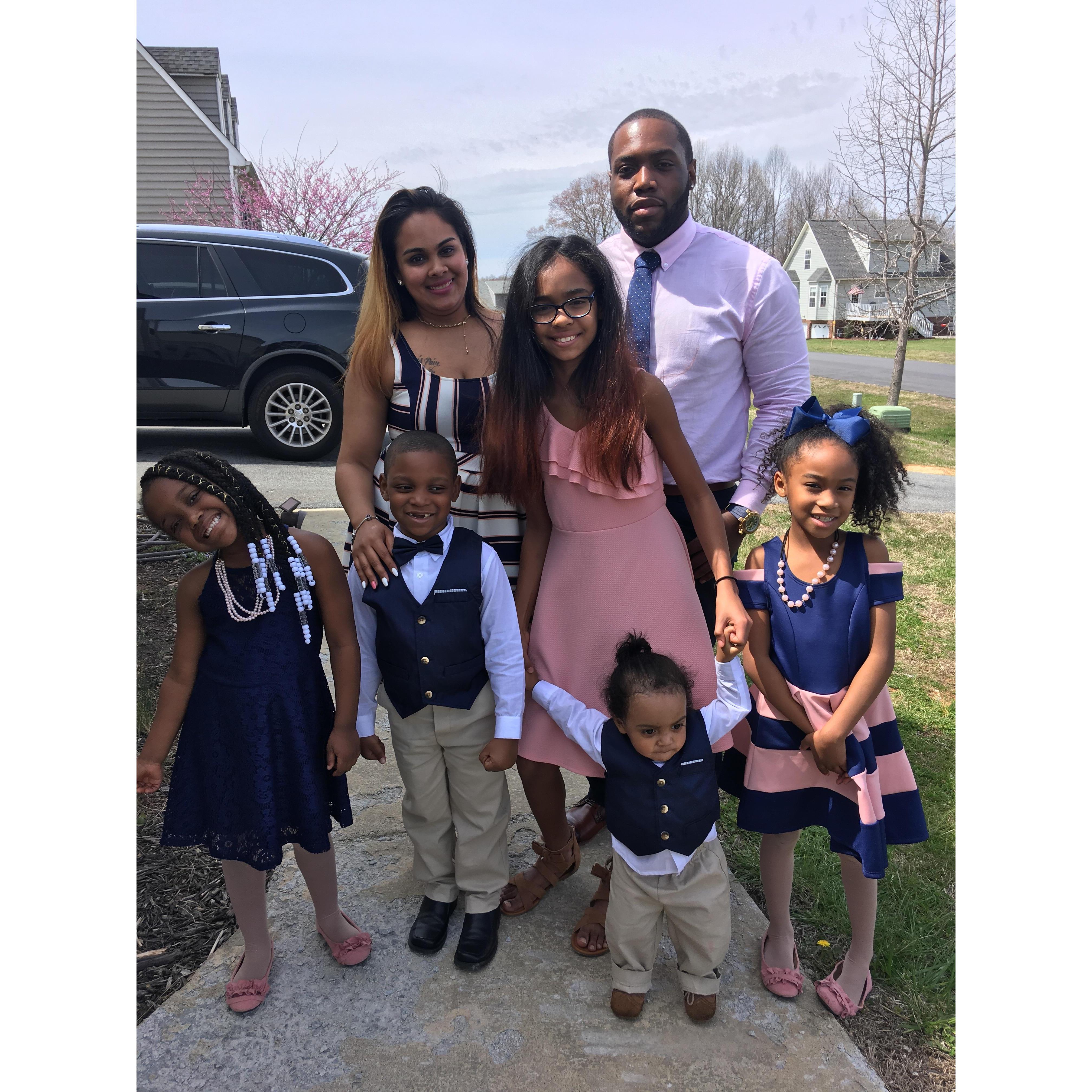 I love family pictures! Easter 2018
