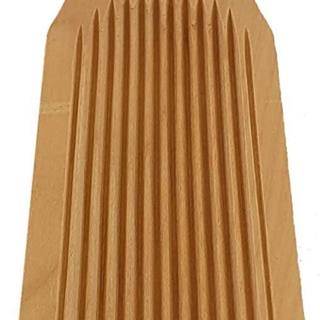 Rounded Gnocchi Board, Unique Curved Design for Handmaking Italian Gnocchi Pasta. With Perfect Ridges that Form the Grooves on the Gnocchi. Easy to Use and Clean. Gnocchi Party at Home.