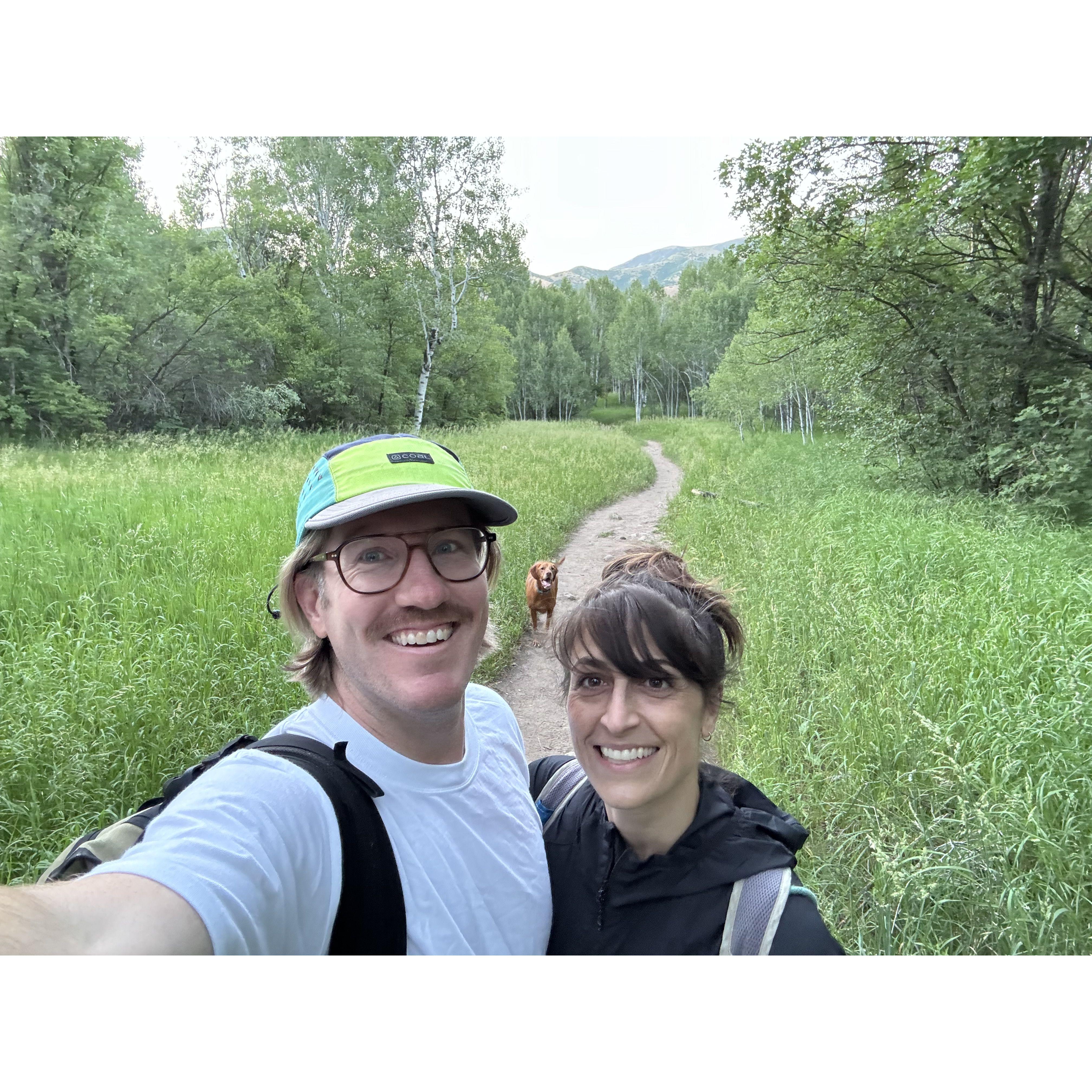 Trail blazing with Brix.