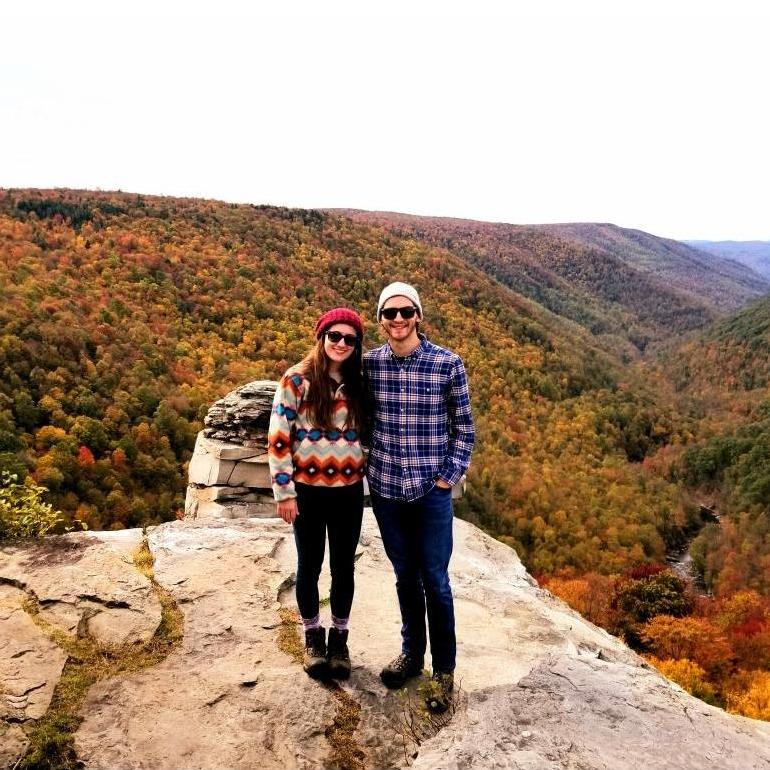 Lindy Point at Black Water Falls State Park.