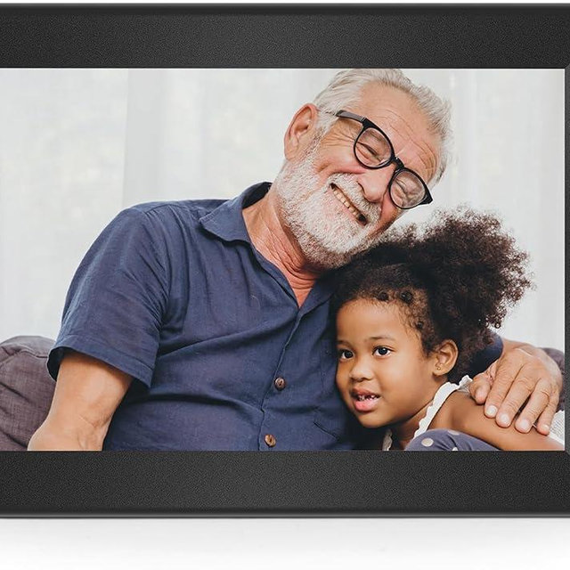 10.1'' WiFi Touch Digital Picture Frame HD IPS Digital Photo Frame 16GB Smart Electronic Frame，Picture Frames Load from Phone Photos and Videos-Grandparents Christmas Girlfriend for Gifts