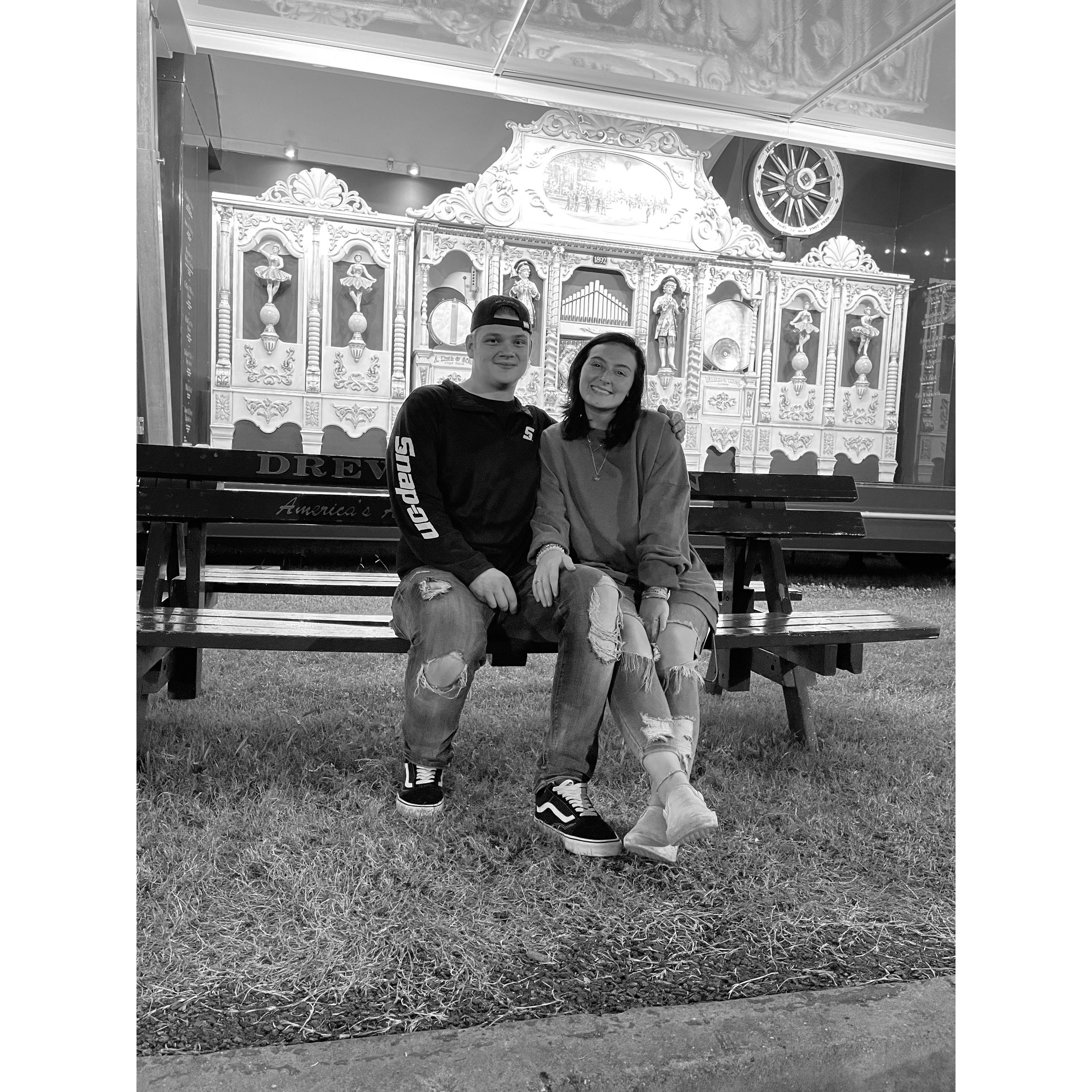 Our first time going to the fair together