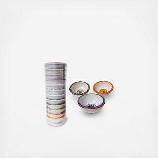 12-Piece Melamine Mini Bowl Set