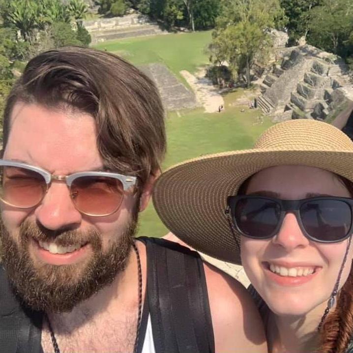 Gonzalez Family Cruise at the Xunantunich Mayan Ruins.