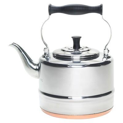 BonJour Tea 2 Qt. Stainless Steel Teakettle