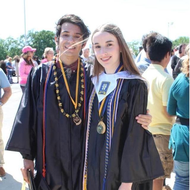 This photo was taken on the day of our graduation from Nettleton High School. - May 6, 2017