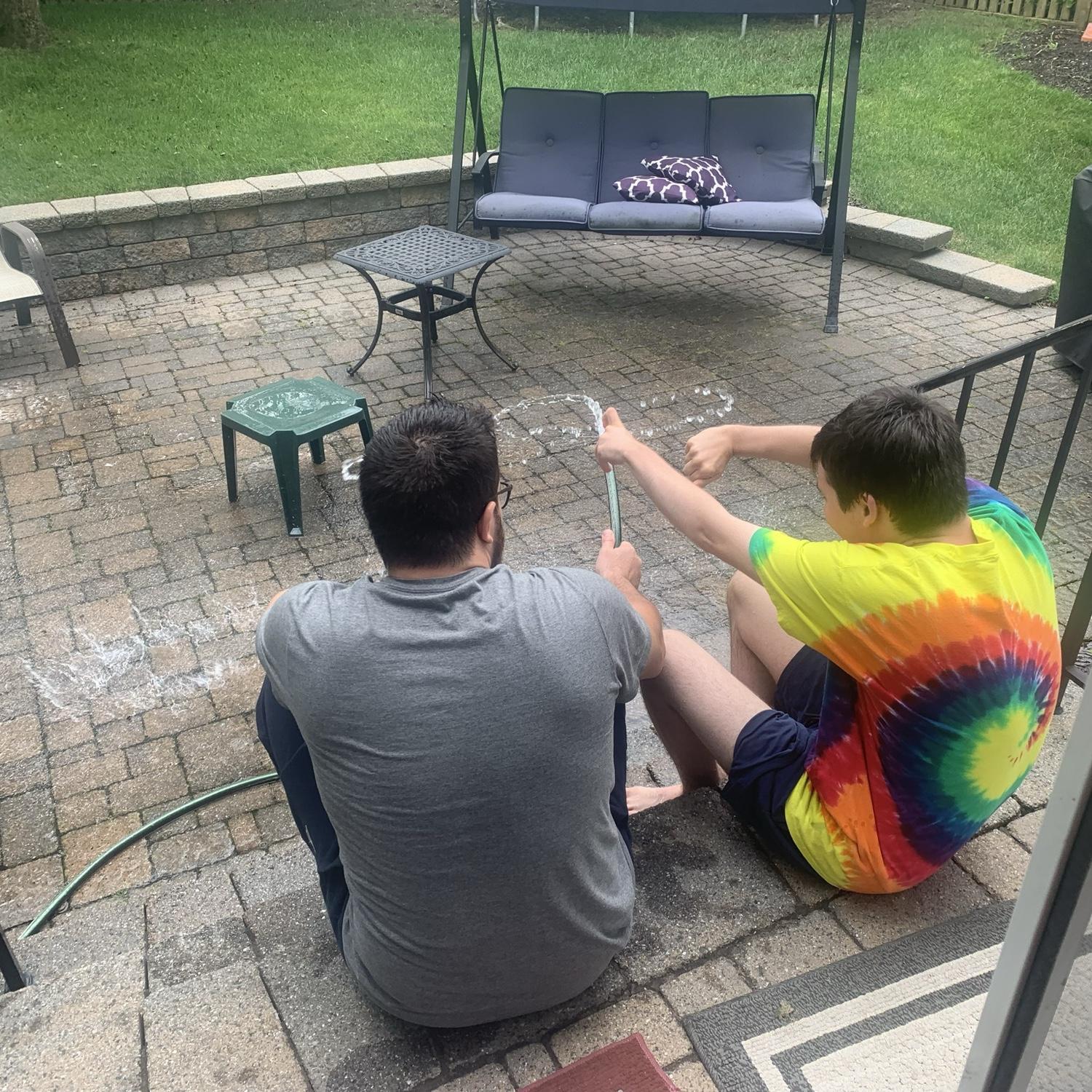 More sweet moments with Andrew.