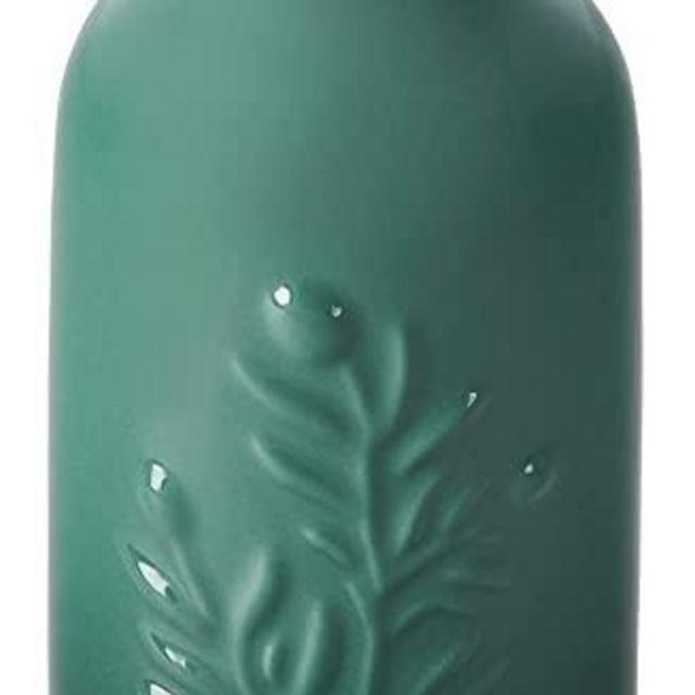 Le Creuset Olive Branch Collection Stoneware Embossed Oil Cruet, 20 oz, Artichaut