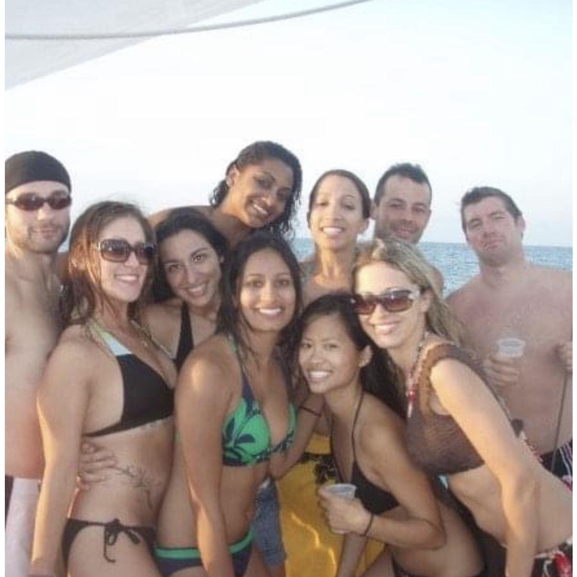 Trip to the keys from Nova University - Michael is standing behind me to the right - 2008