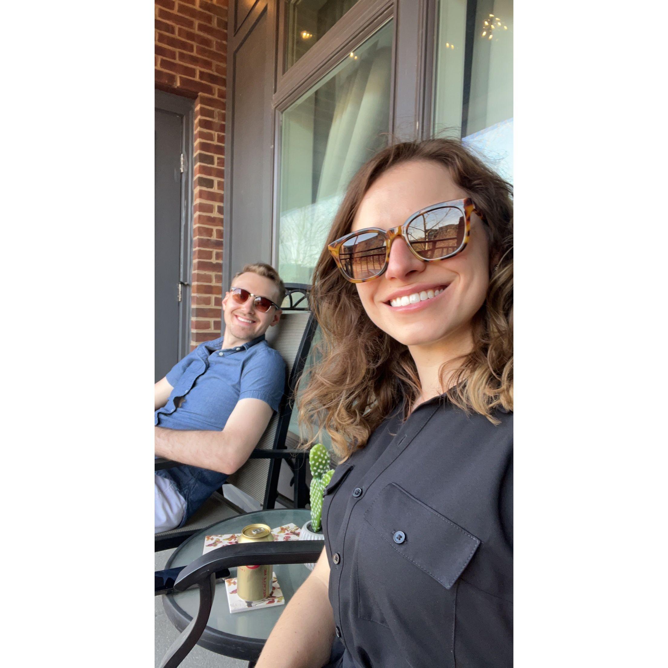 Will started taking Annamarie to nice restaurants every weekend in the lead-up to his proposal.