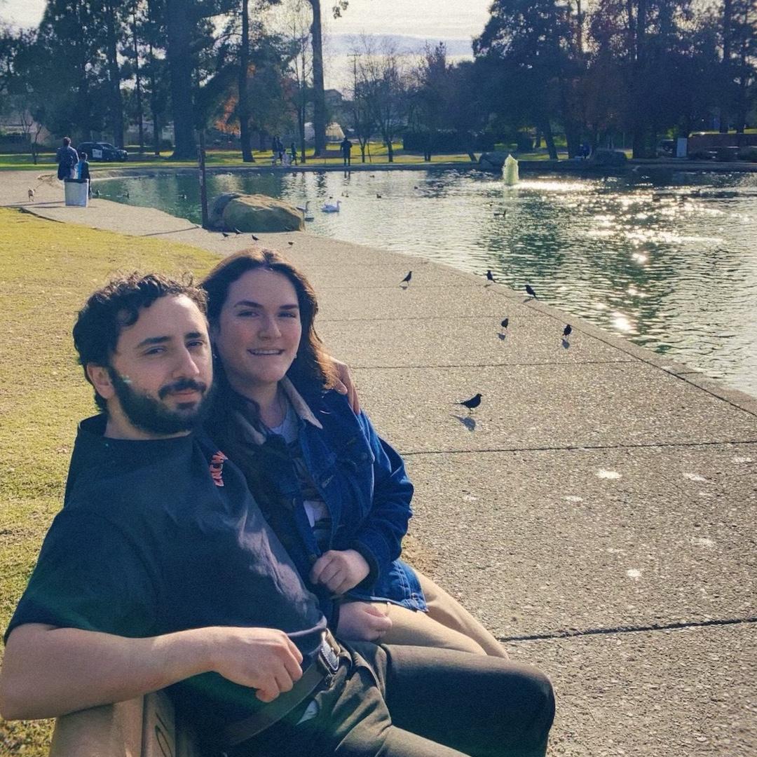 01•16•24 This photo captures one of the many, many times Matthew & Savannah went duck feeding. Savannah thoroughly enjoys feeding ducks- so much so that she always has a container of duck food on her!