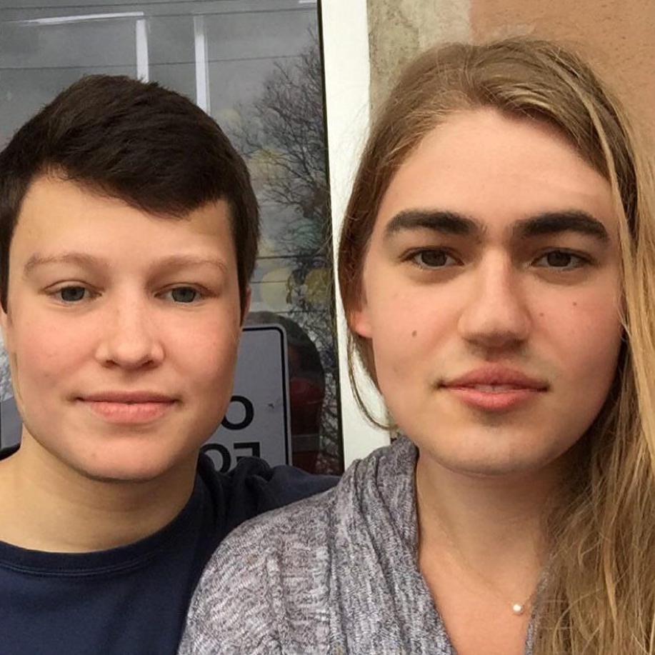 Our infamous face swap.