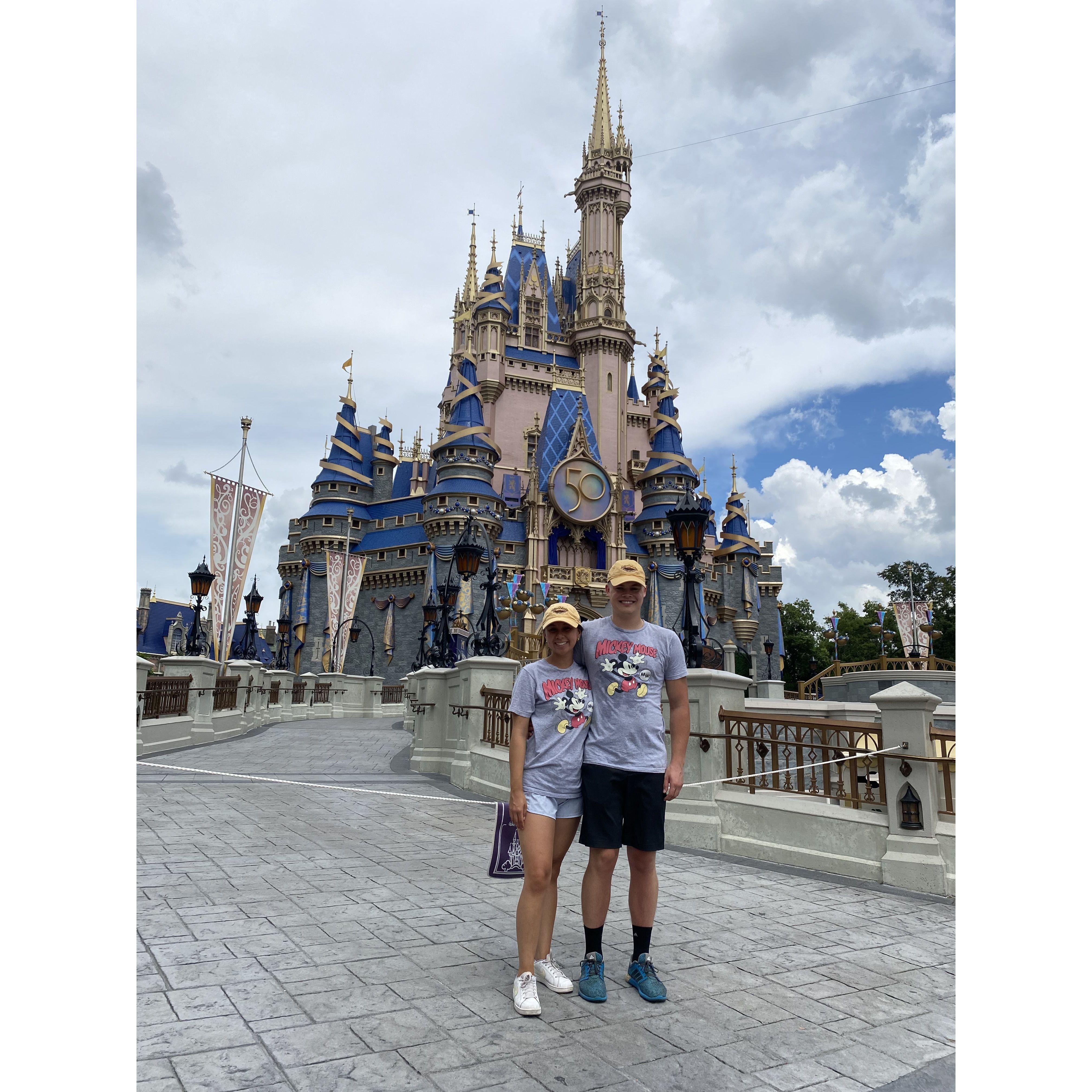 First time together in Magic Kingdom!