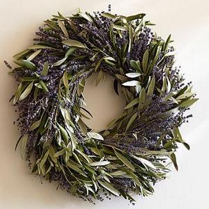 Dried Lavender & Olive Leaf Wreath