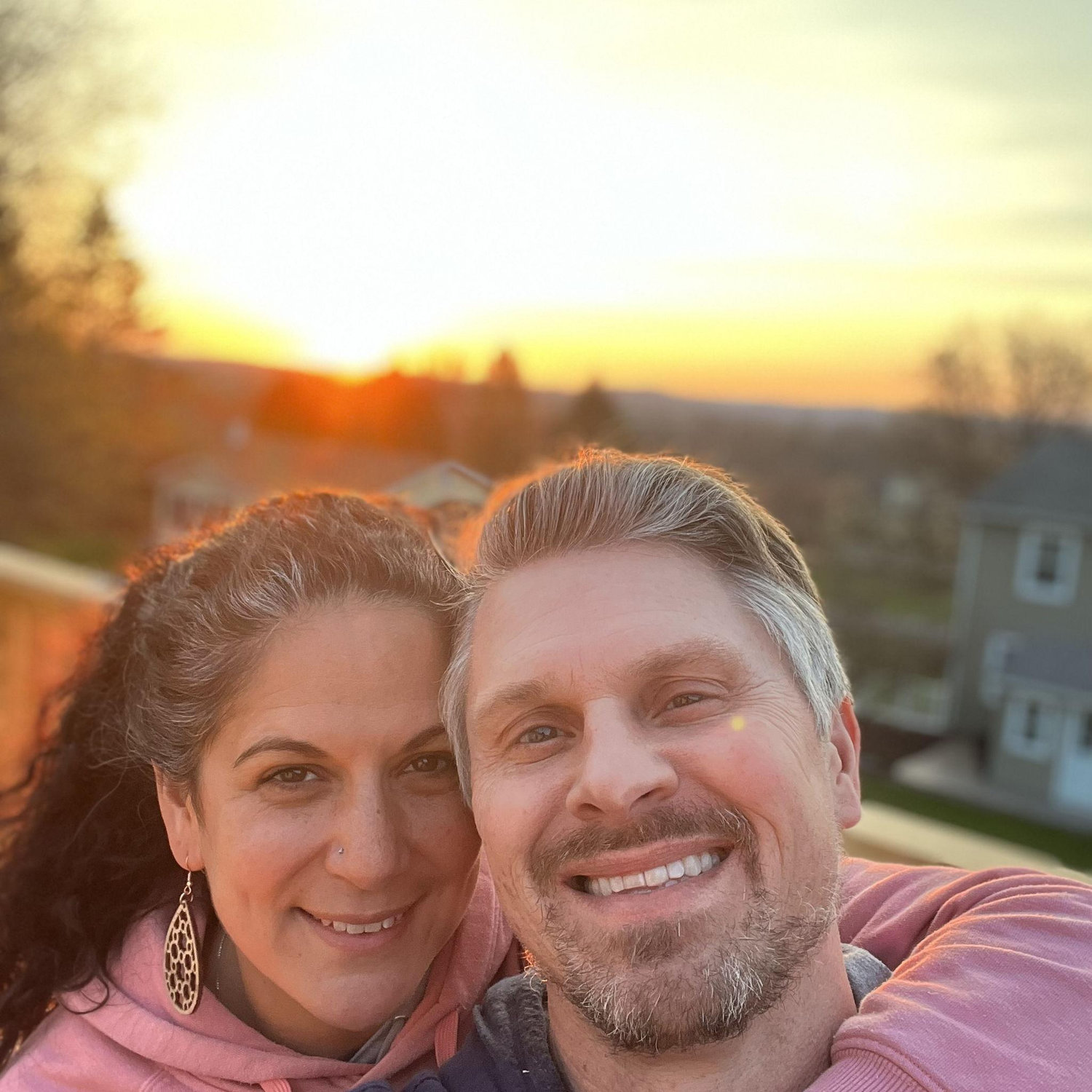 One of many sunsets together