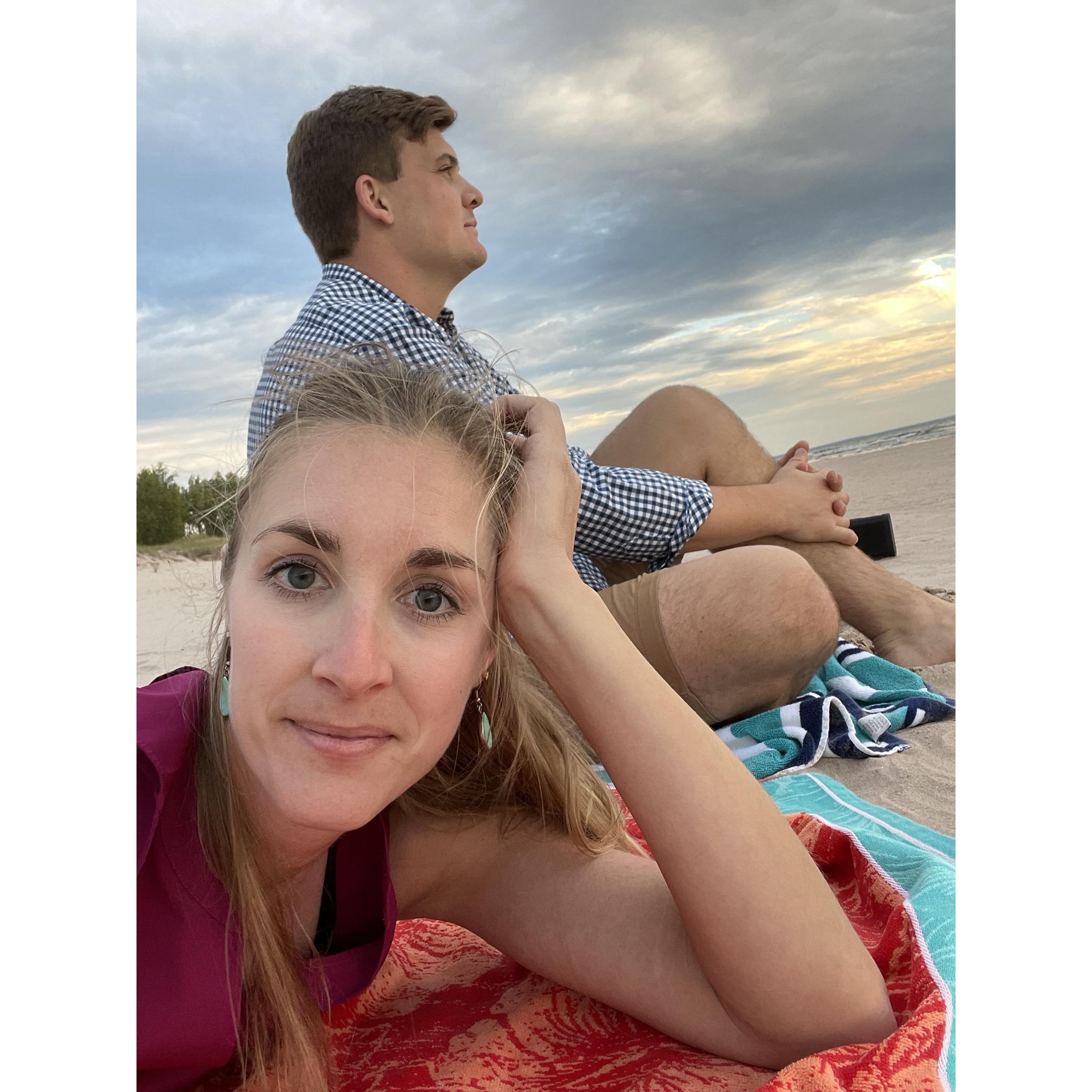 Music, wine, beach waves and sunsets