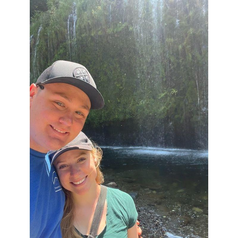 One of our first trips--Mossbrae Falls
