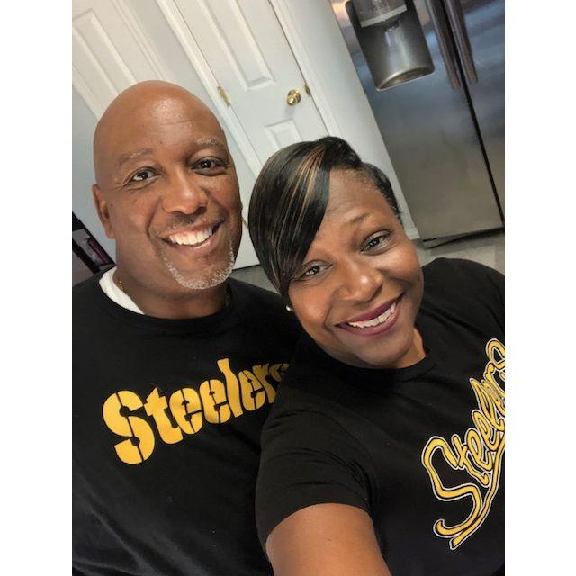 Black and Yellow!!!!! Reppin our team