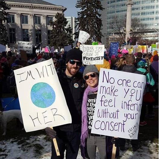 Couples who protest together...
