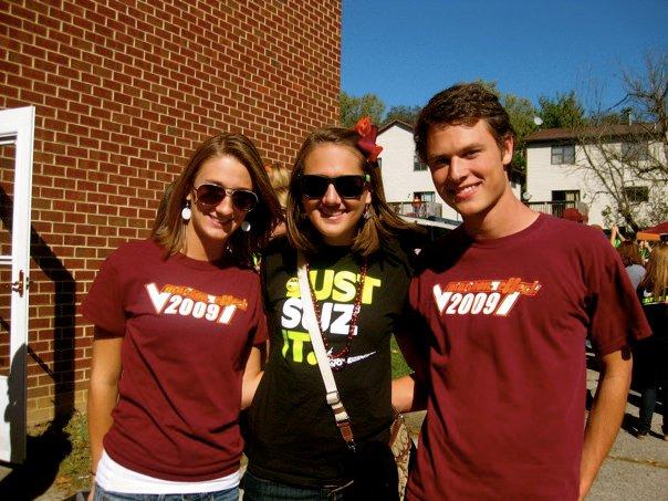 Before we were even an item! Fall 2010 with Lindsay, the one who brought us together