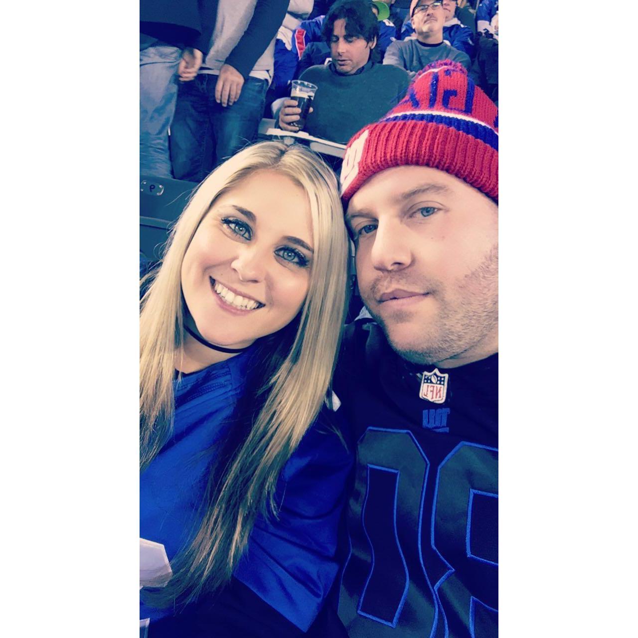 First Giants game!