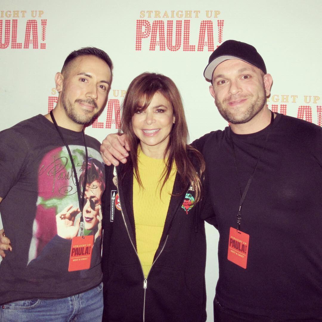 When we met Paula Abdul!