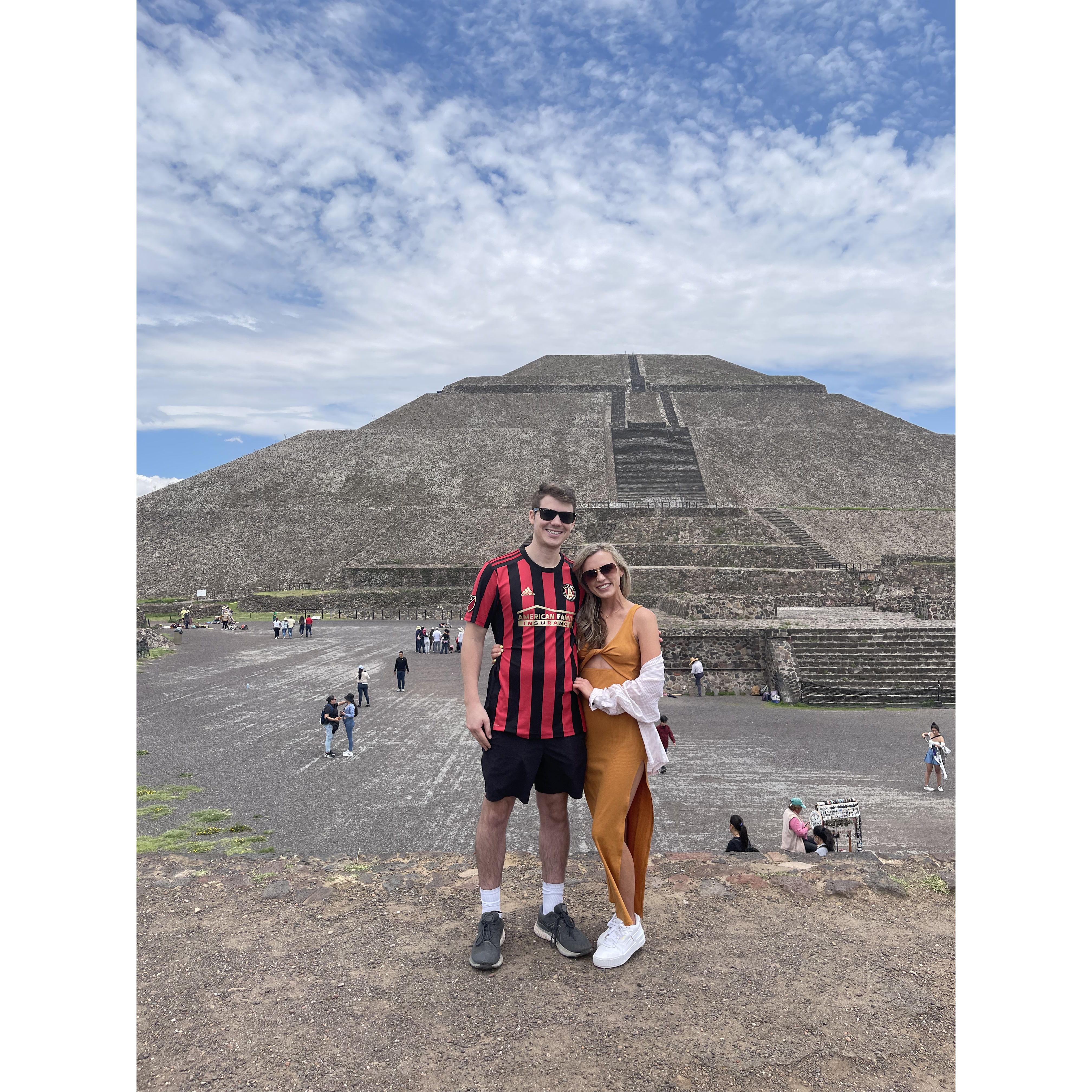 August 2022: Our first trip to Mexico City visiting Andrew's friend