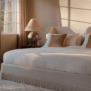 Sinclair Fringe Performance Linen Bed