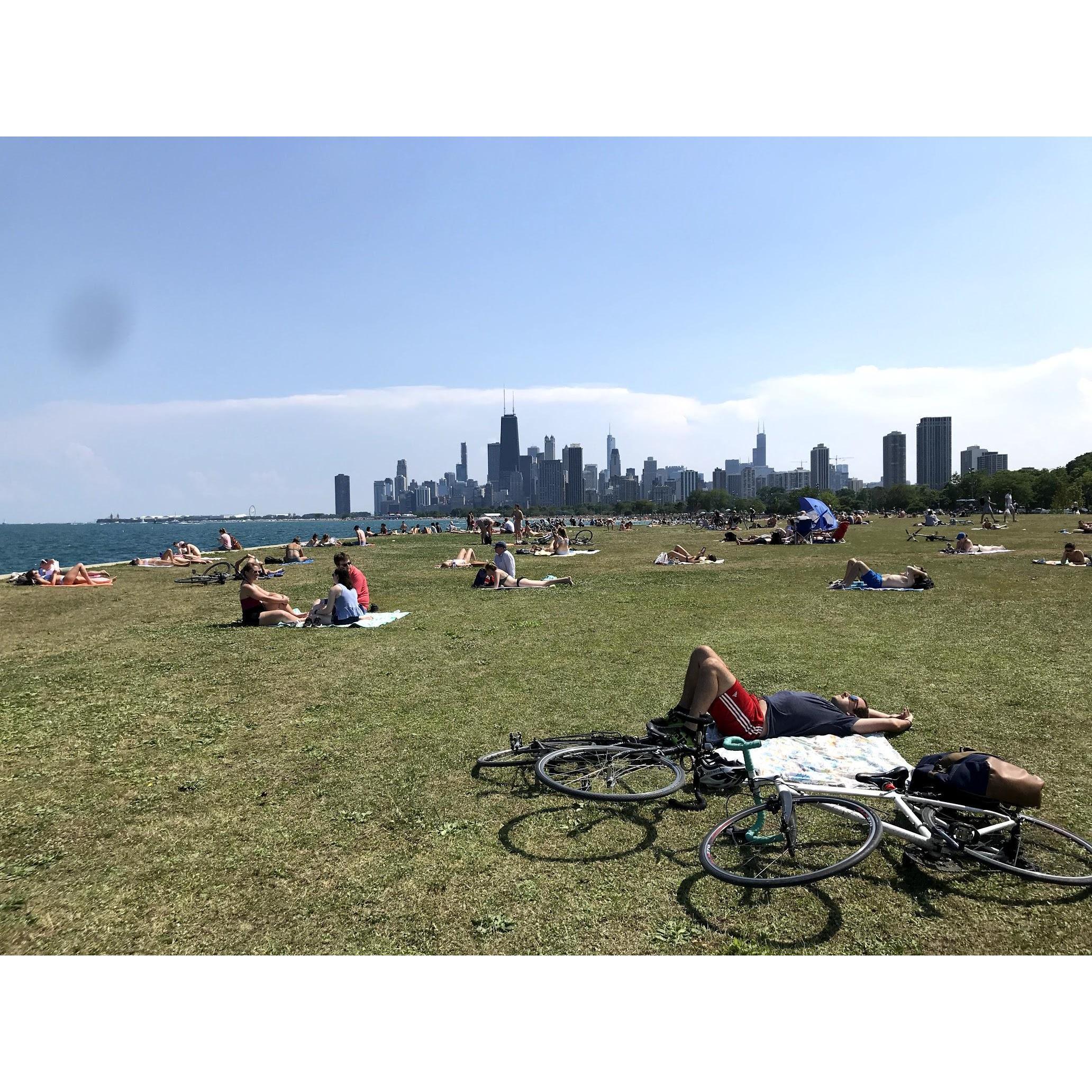 Living in Chicago, summer 2019.