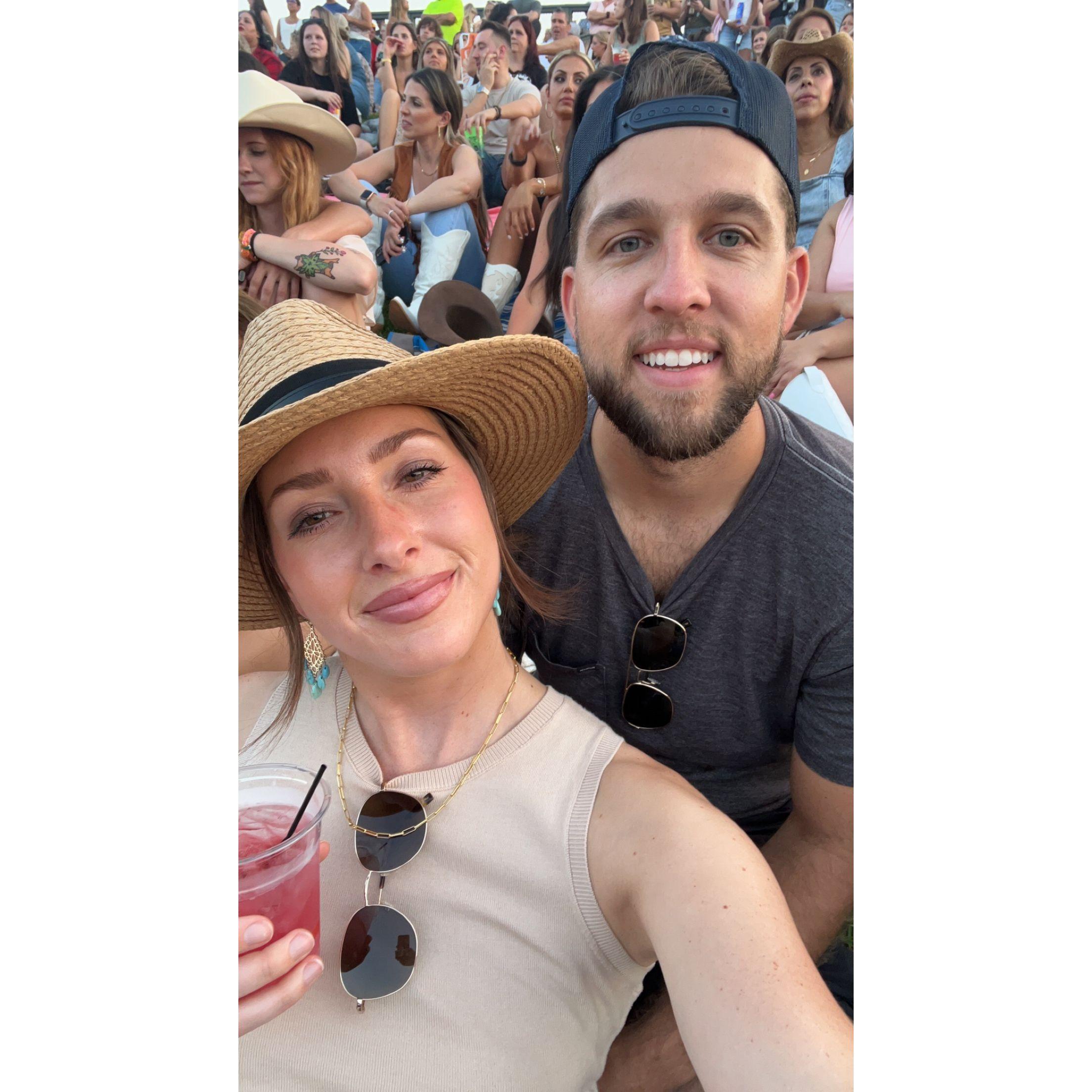 Sam Hunt concert at Pine Knob.