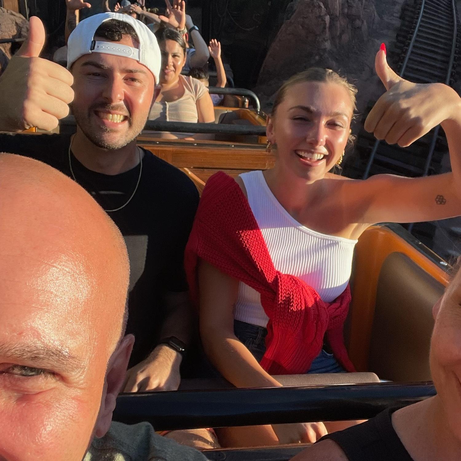 One of our first times hanging out, Dalton met Soph’s parents on a day trip to Disneyland!