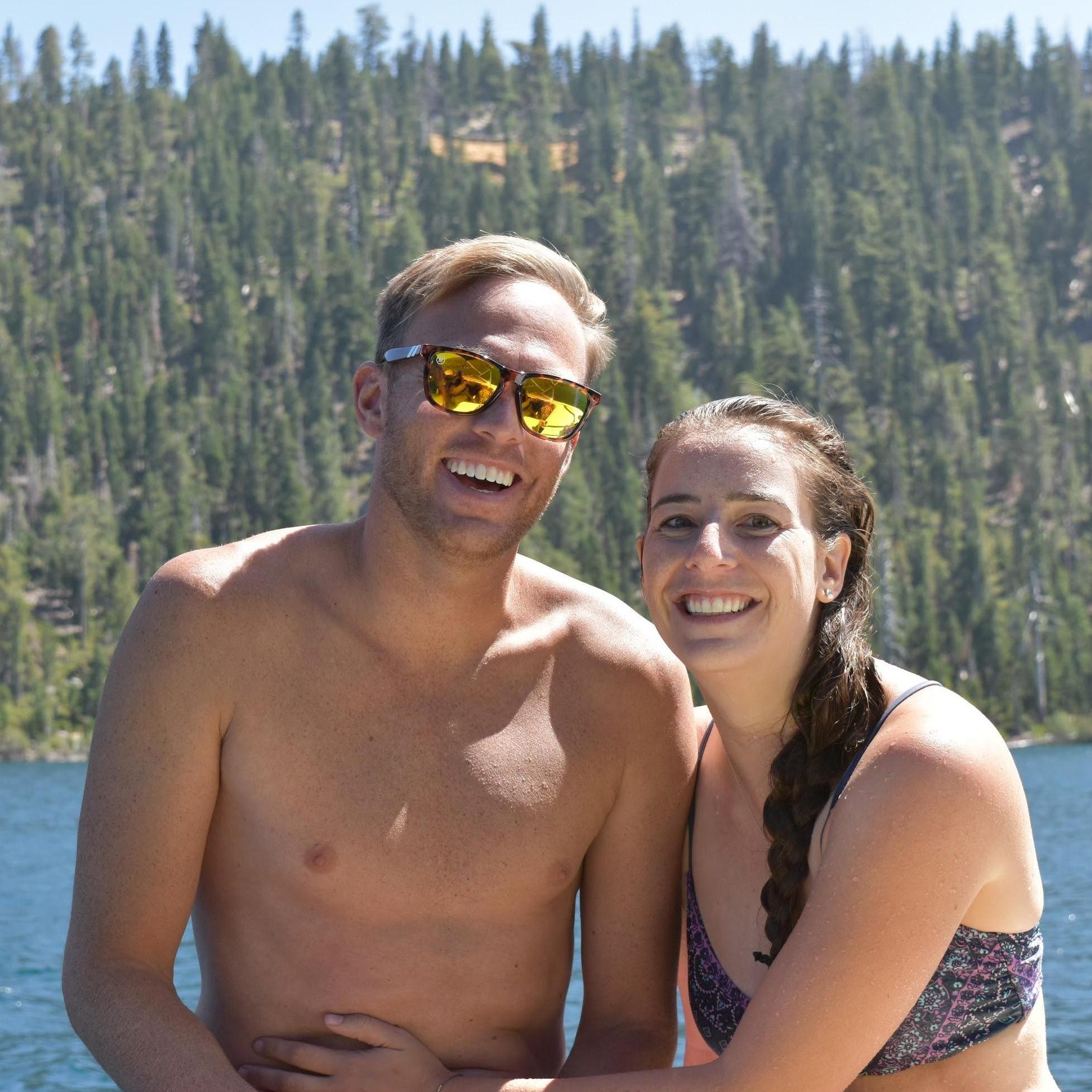 Summer boat ride on Lake Tahoe