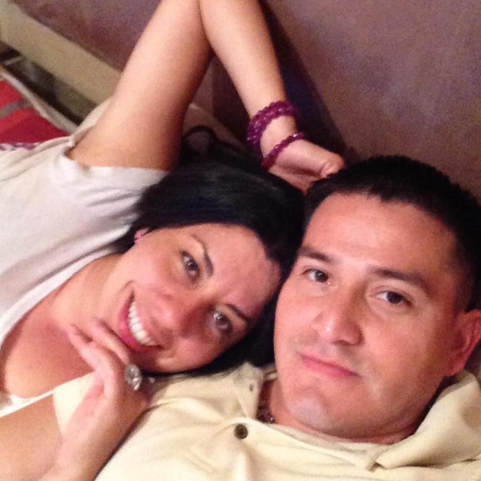 Our first picture together.