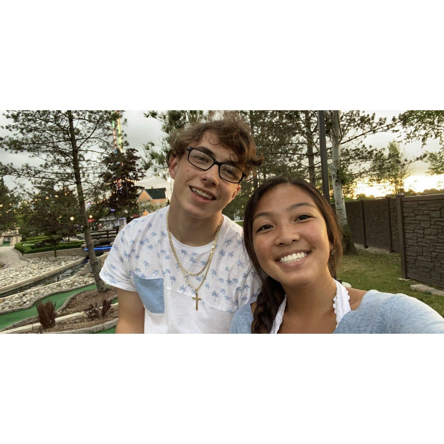 Our first mini golf game was on July 16, 2020 at C.J. Barrymore’s. It began our tradition of playing mini golf every summer. Can you guess who won the first game?