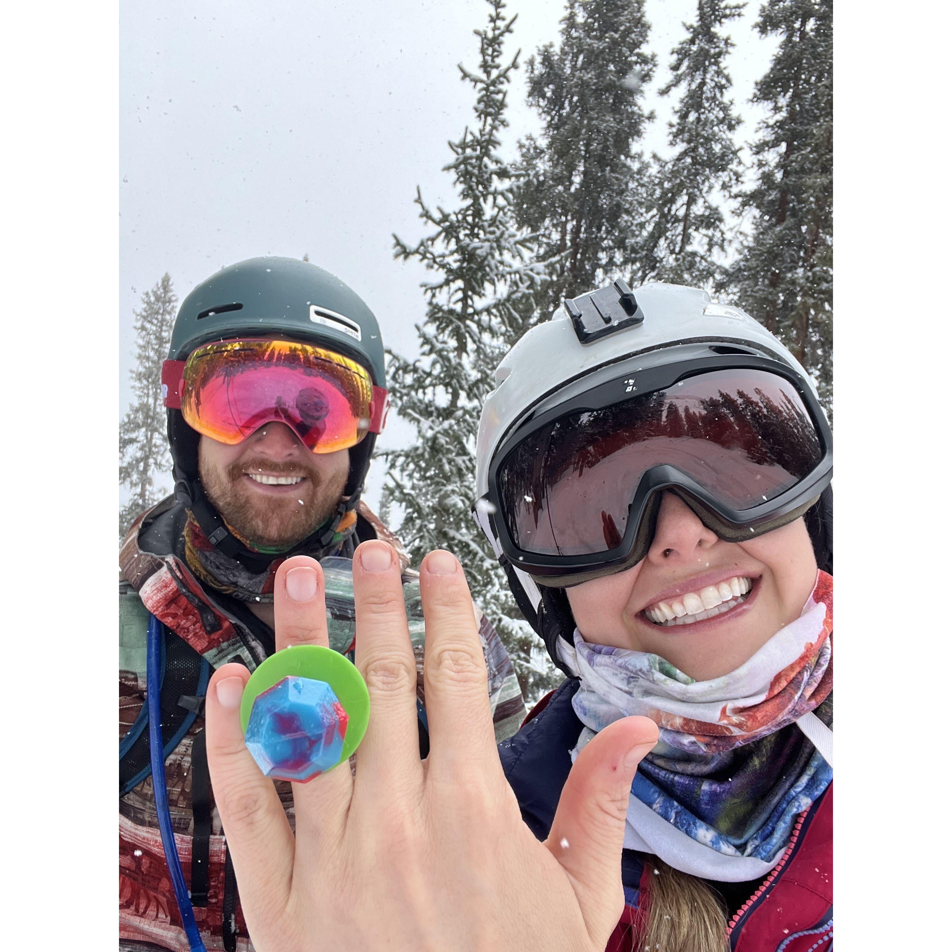 4/19/2024: Ring Pop-posal #4 at A-Basin