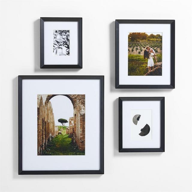 Icon 4-Piece Black Gallery Wall Frame Set