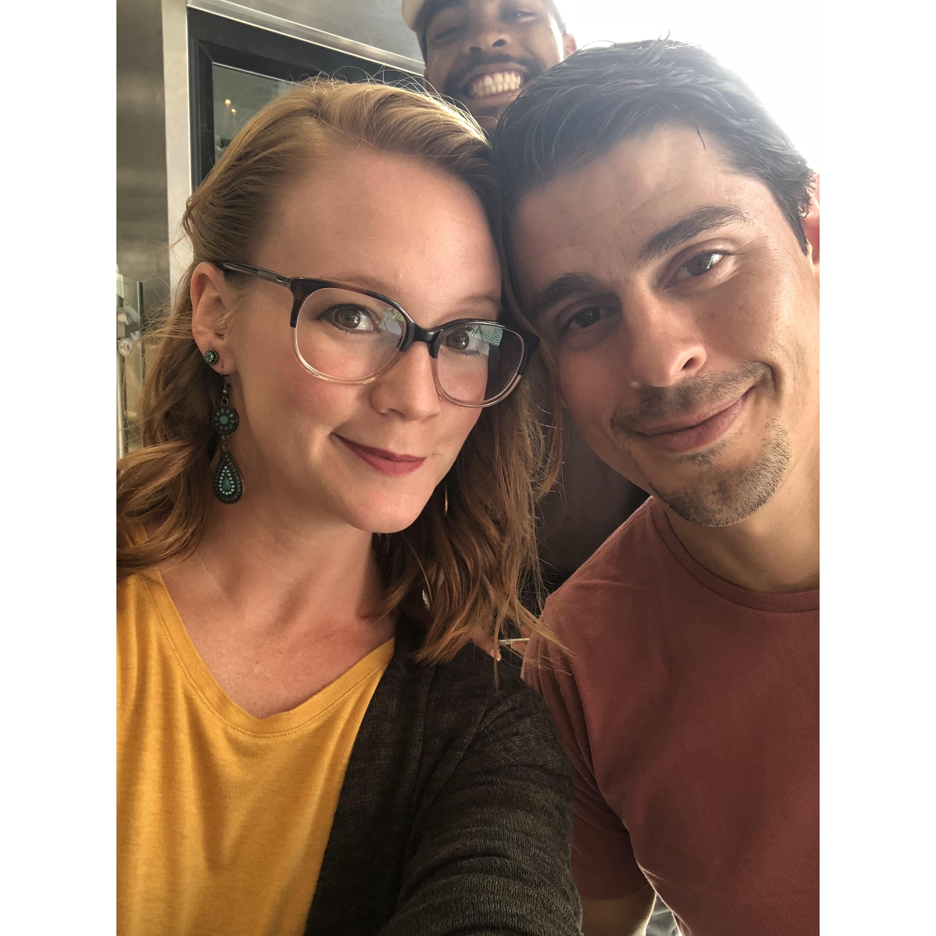 Because they love New Orleans so much, they almost got married there.