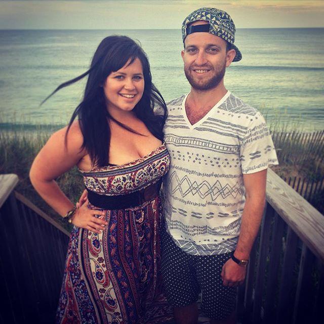In the Outer Banks with Kate's family!