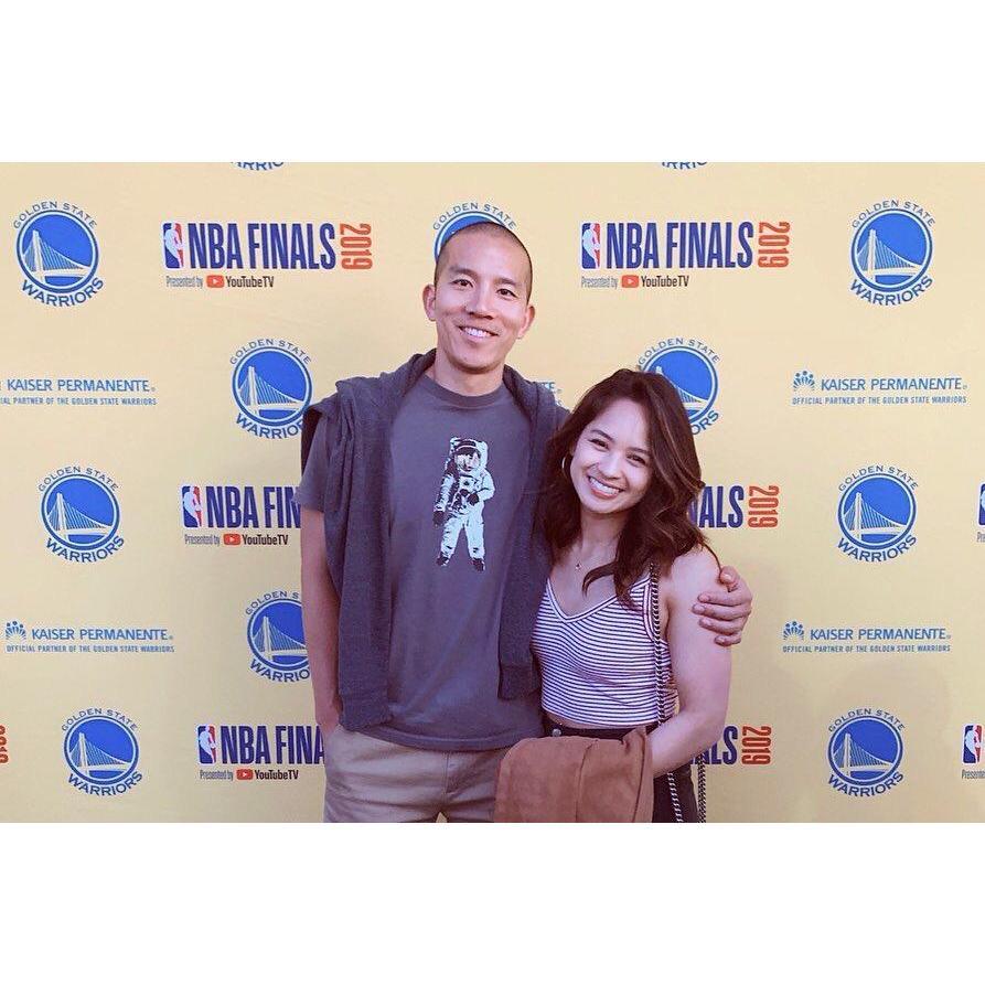 Cheering for the North at the Warriors vs Raptors Finals Game Four