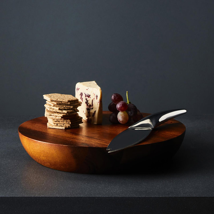 食器 Nambe cheeseboard Nambé, Harmony Cheese Board with Knife | Zola
