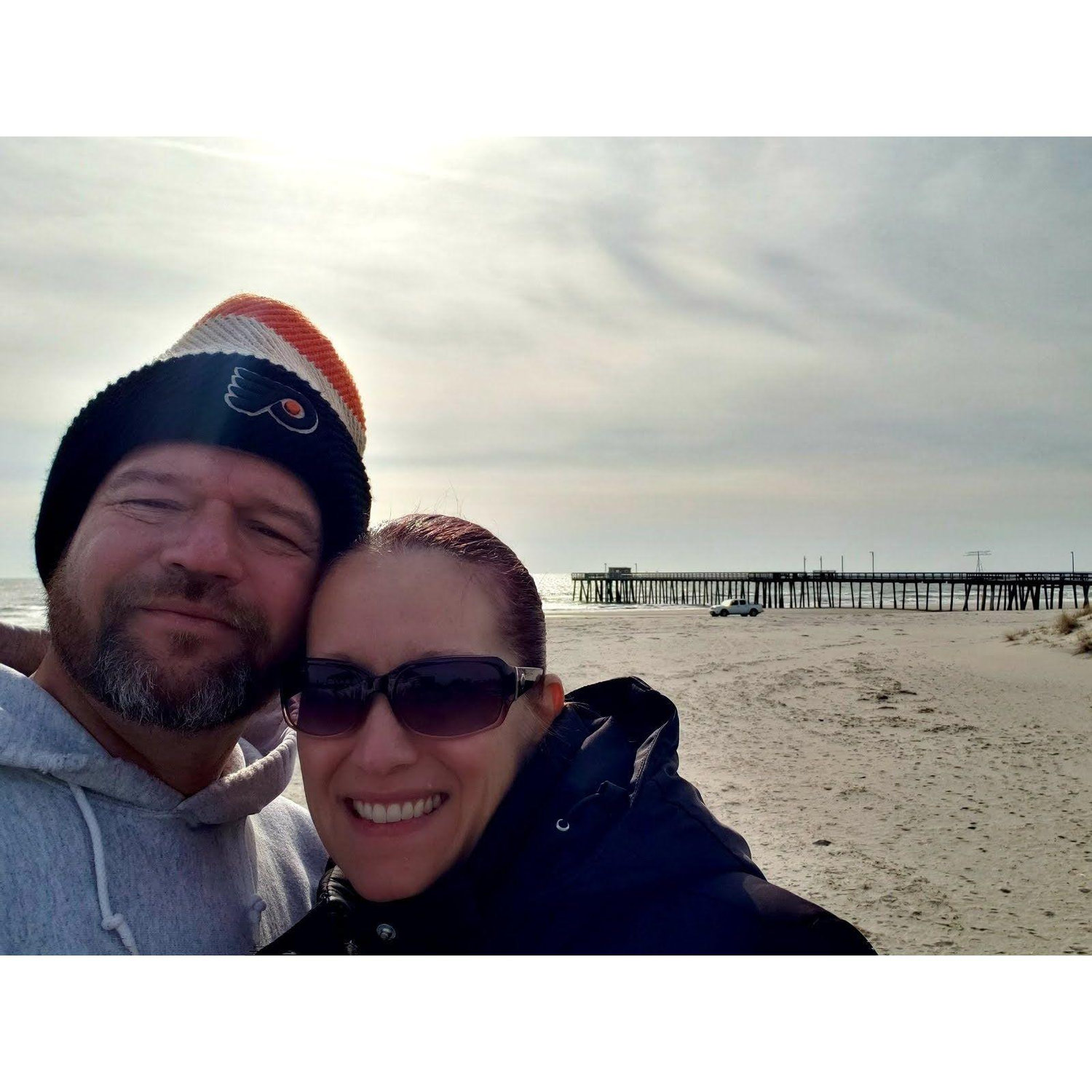 Our first Valentine's Day.