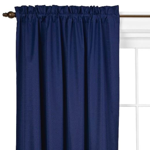 Braxton Thermaback Light Blocking Curtain Panel Blue (42"x84") - Eclipse™
