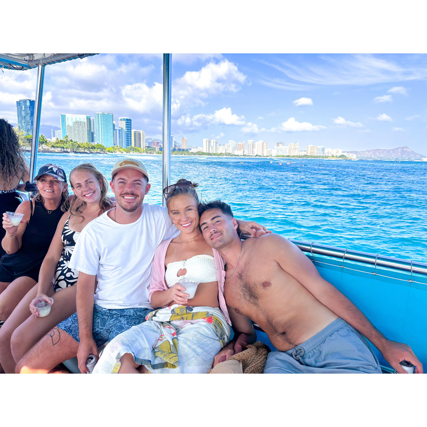 Booze cruise with our friends
