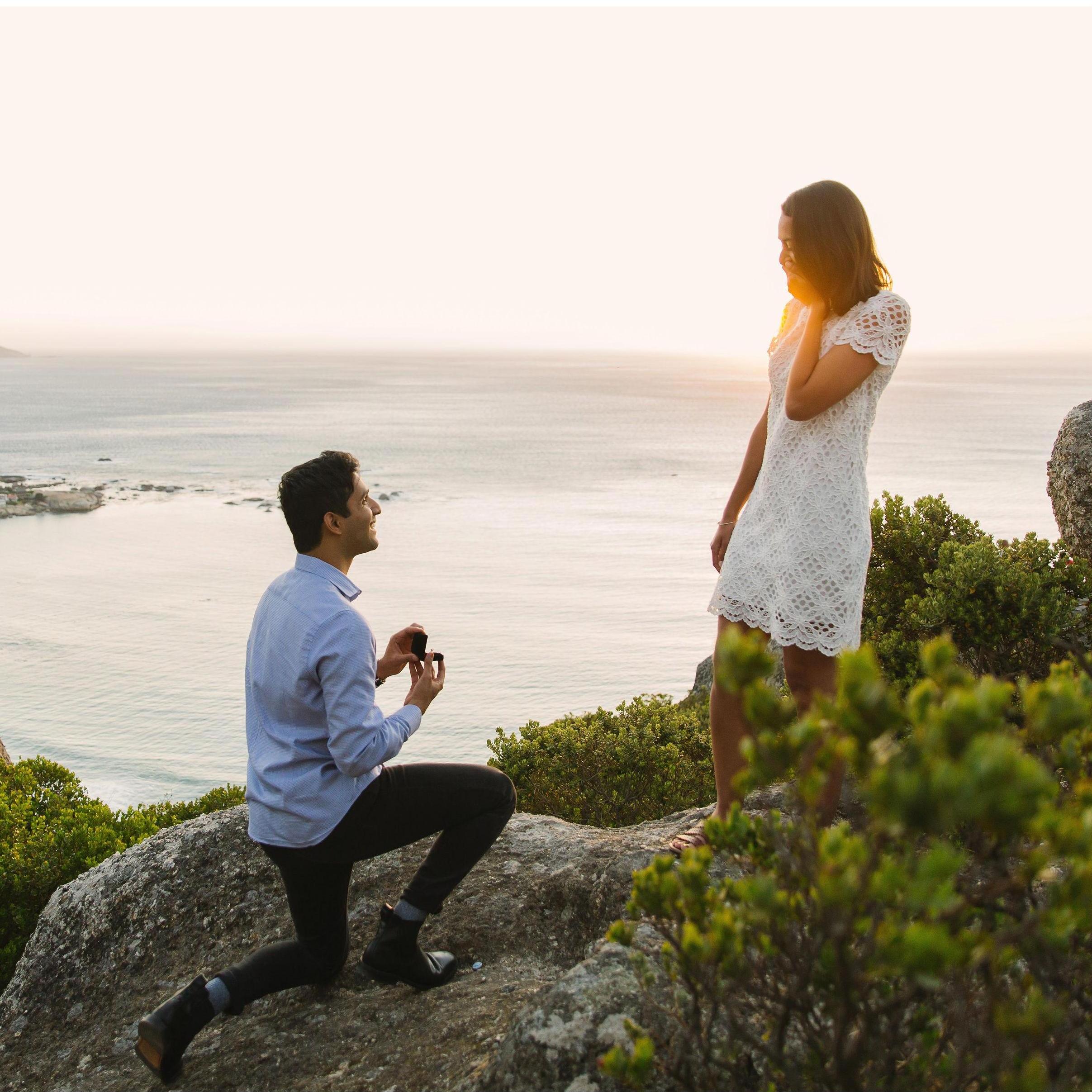 The surprise proposal at Sunset Rock