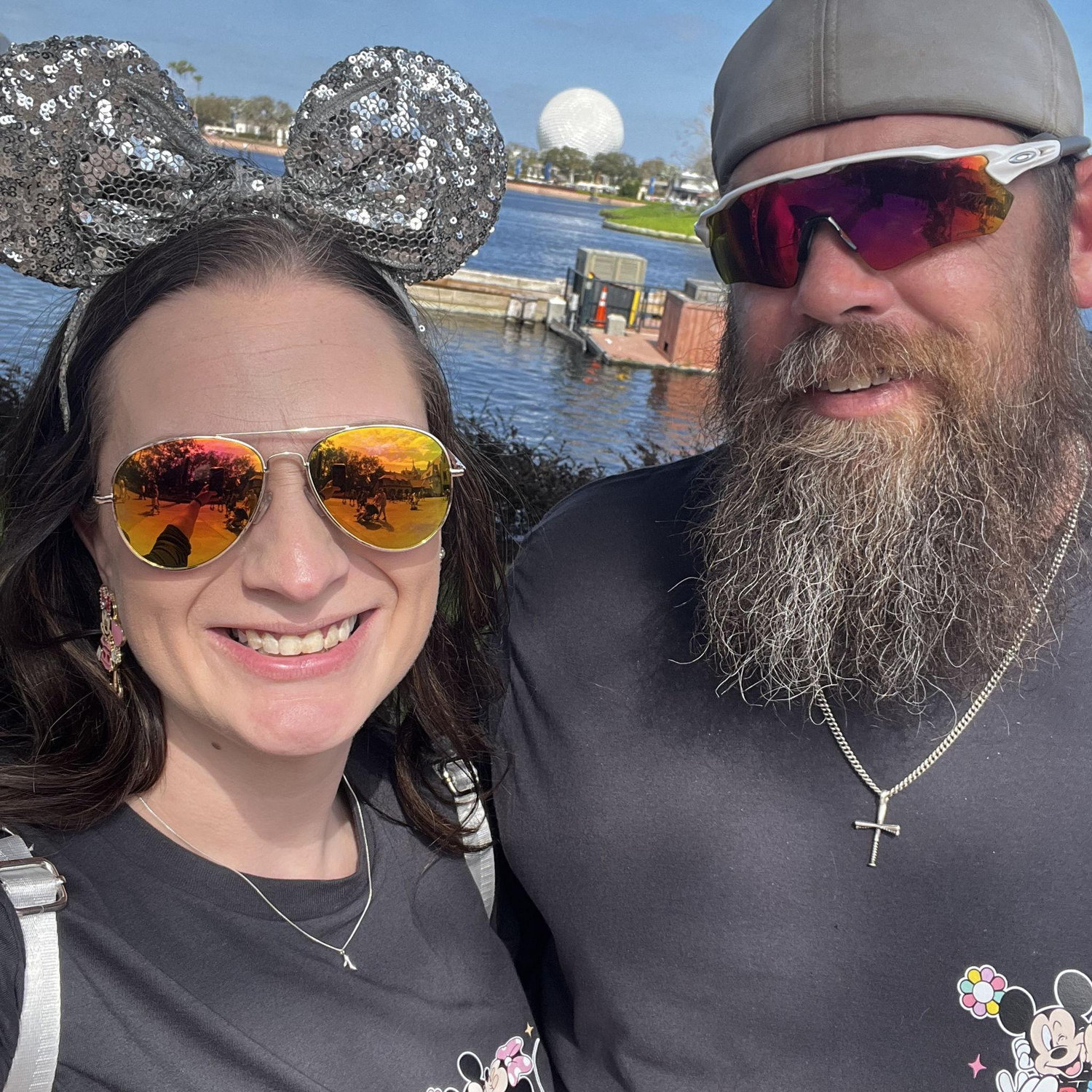Snacking around the world at Epcot.