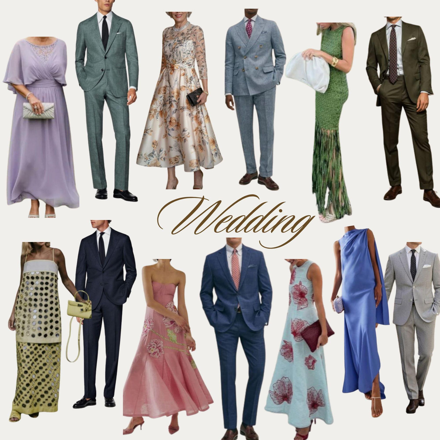 Formal and expressive. Events will be outside, please dress accordingly.