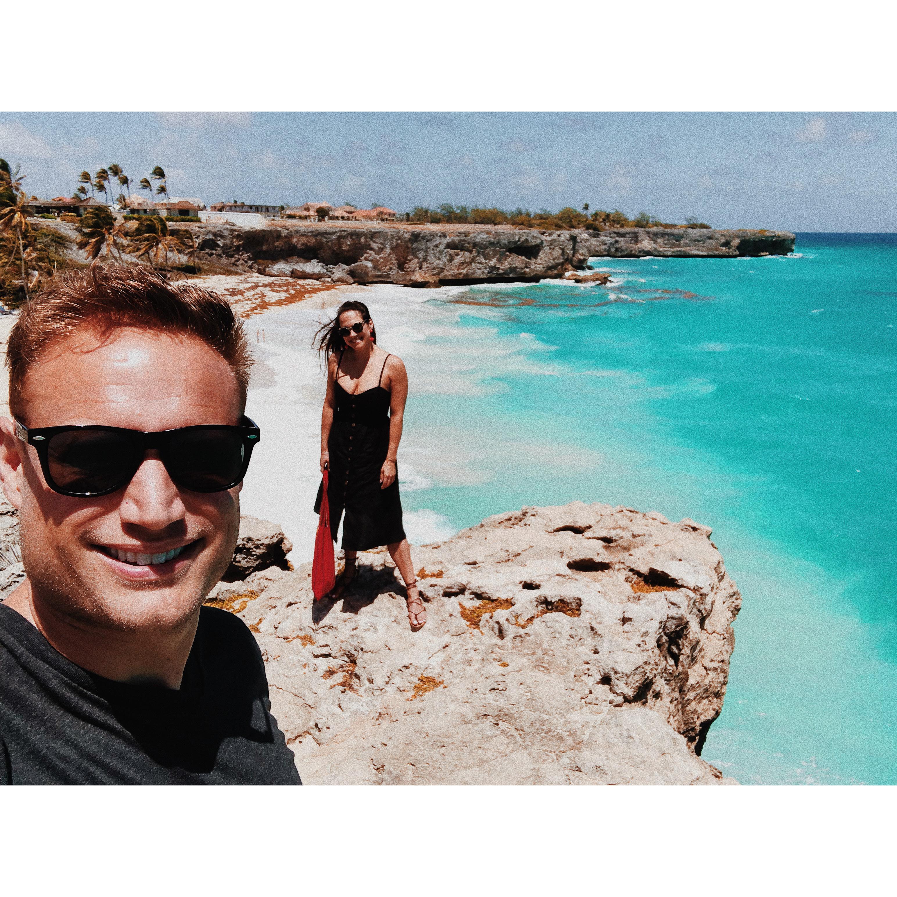 Our first trip together to Barbados for Micol's 37th birthday. March 2019.