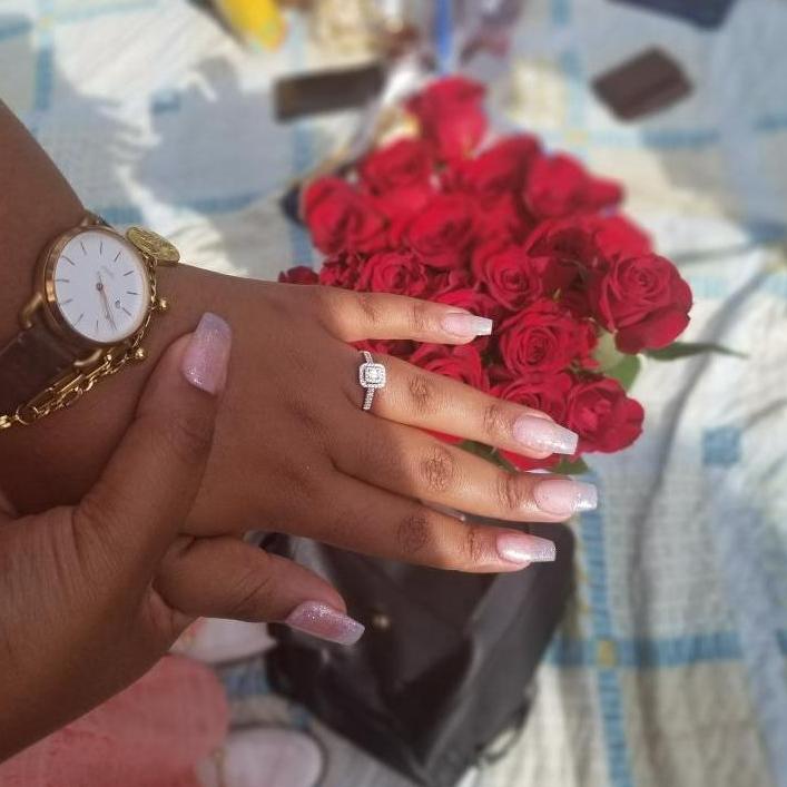 She said " Yes!"