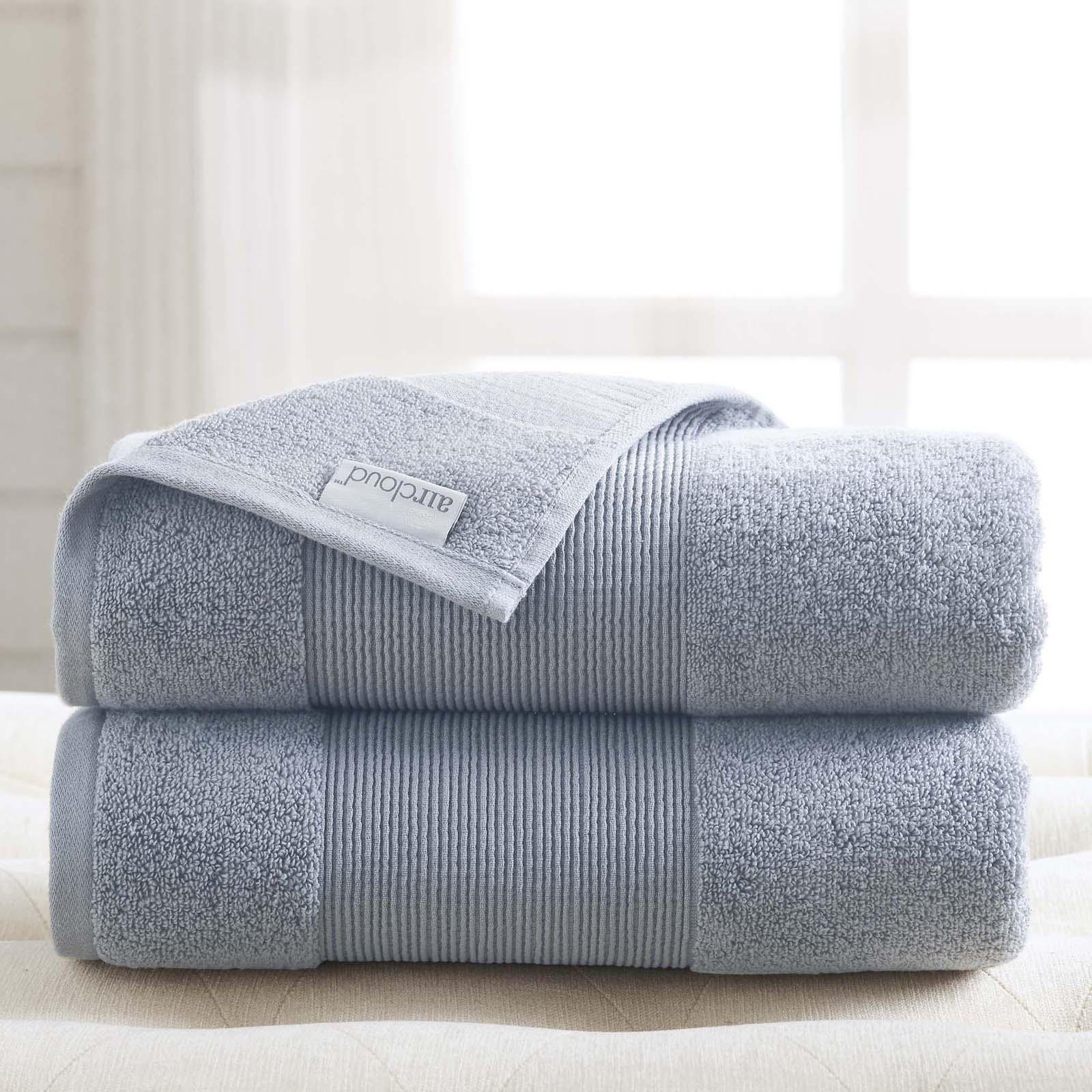 Modern Threads Air Cloud Luxury Oversized Bath Sheet Set of 2 Zola