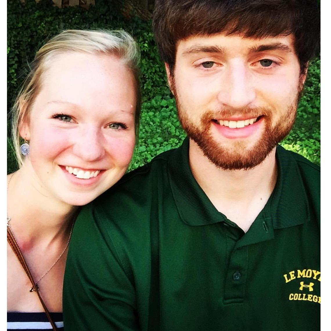First summer spent apart - Ryan left for DC immediately after graduation ceremony. Here we are the weekend of our first anniversary of dating!